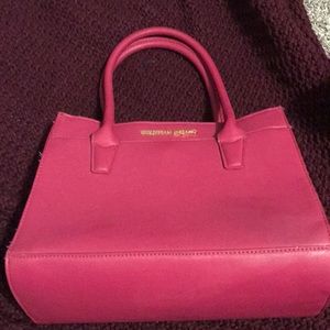 Christian siriano pink purse